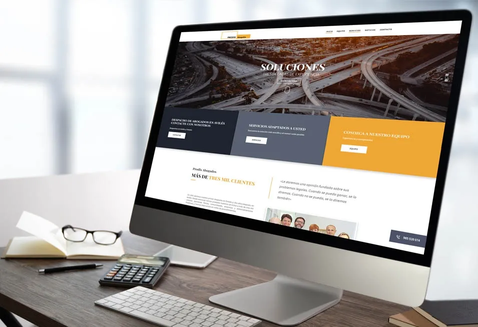 Diseño web abogados