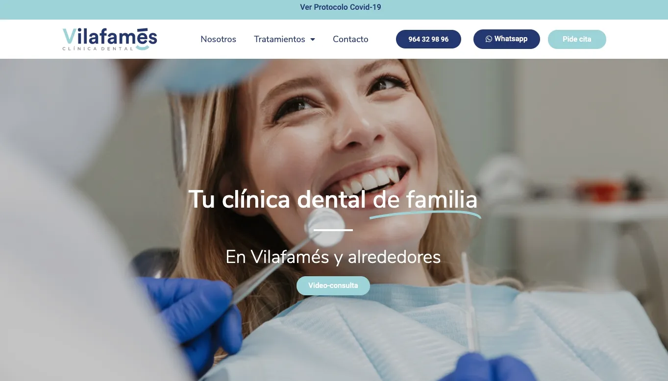  Diseño Web Dentista